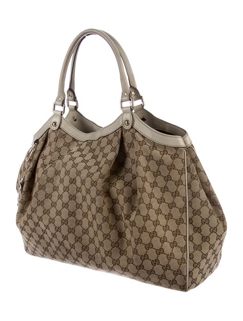 gucci large totes|gucci zipper tote.